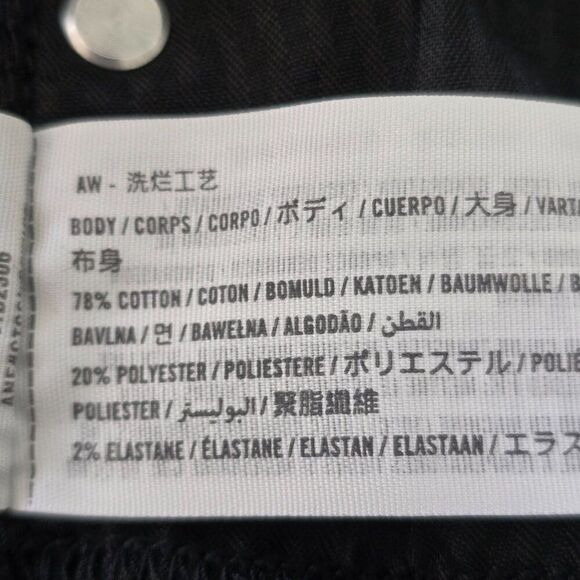 Hollister Jeans Mens 29 x 28 Skinny Black Denim Advanced Stretch Distressed - Picture 11 of 11